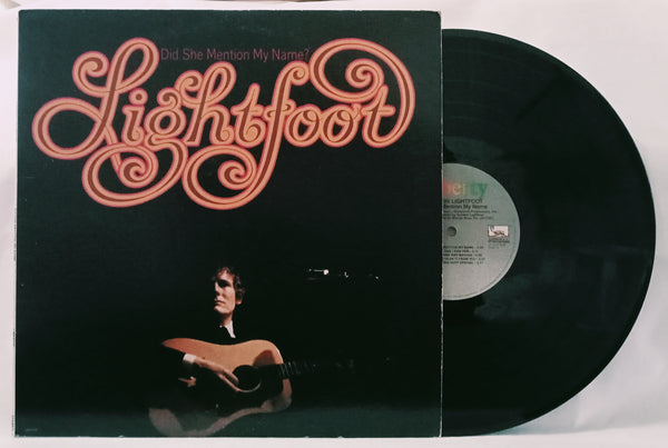 Gordon Lightfoot - Did She Mention My Name VG VG+