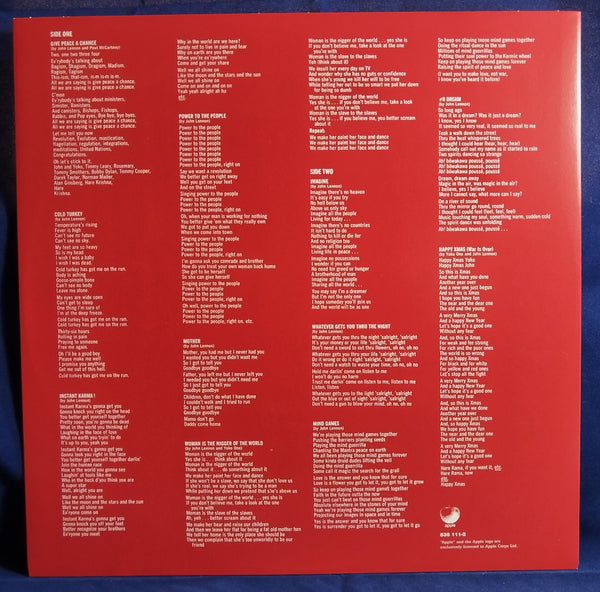 John Lennon - Shaved Fish NM NM