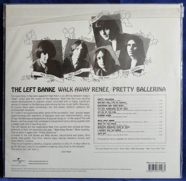The Left Banke - Walk Away Renee / Pretty Ballerina Sealed