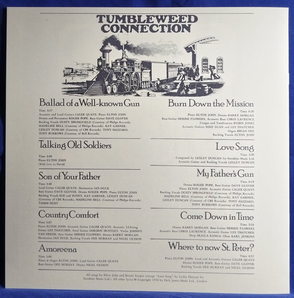 Elton John - Tumbleweed Connection NM NM