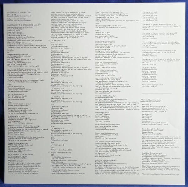 Meatloaf - Bat Out of Hell NM NM