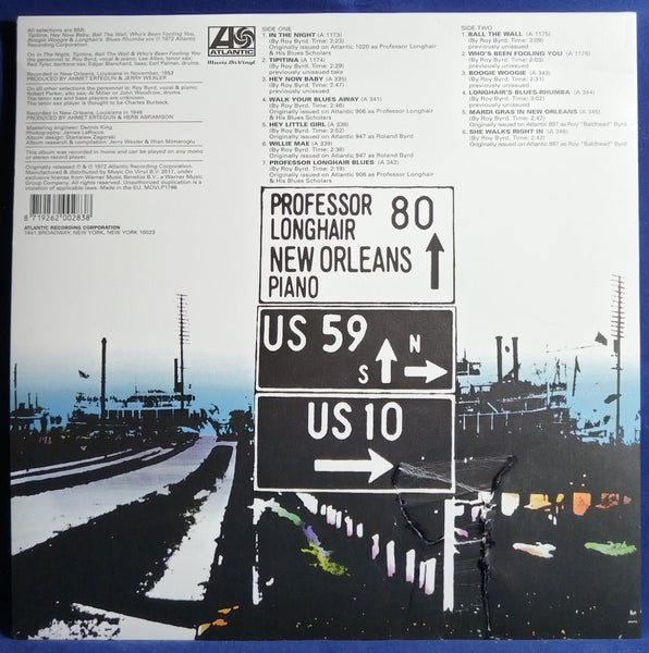 Professor Longhair - New Orleans Piano G+ NM