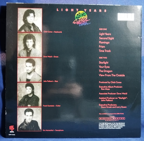 Chick Corea - Light Years VG+ VG+