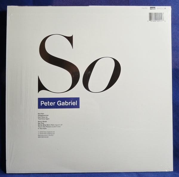 Peter Gabriel - So NM NM