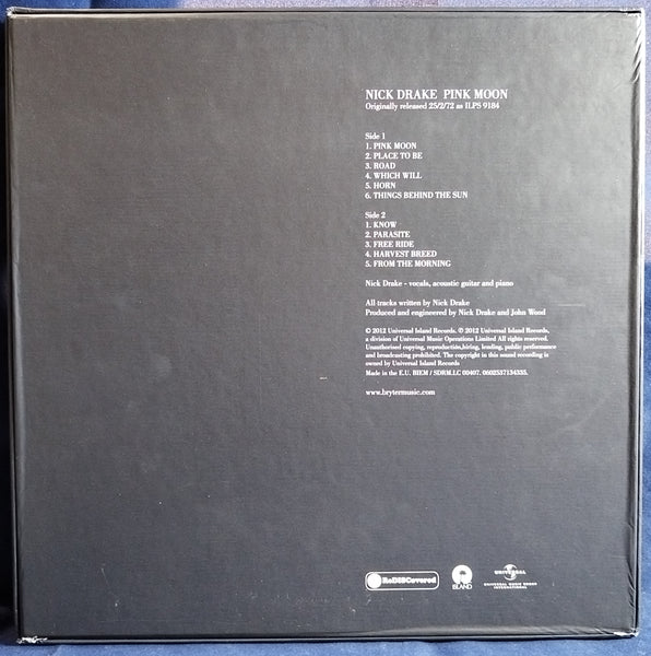 Nick Drake - Pink Moon VG+* NM Box Set
