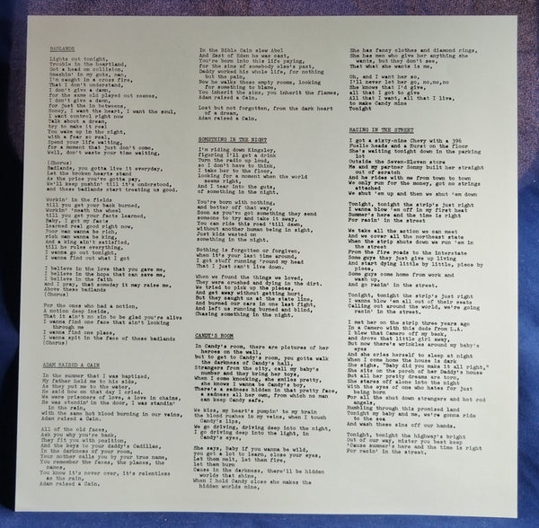 Bruce Springsteen - The Album Collection Volume 1 VG+ NM