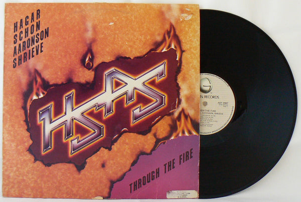 Hagar Schon Aaronson and Shrieve - Through The Fire VG VG+
